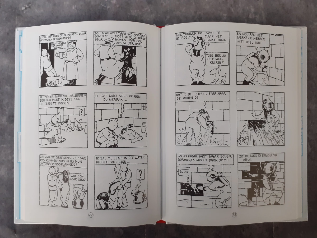 Strips: Kuifje album "Kuifje in het land van de Sovjets" in 3 verschillende versies - foto 3