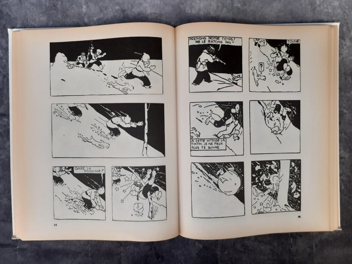 Strips: Kuifje album "Kuifje in het land van de Sovjets" in 3 verschillende versies - foto 17