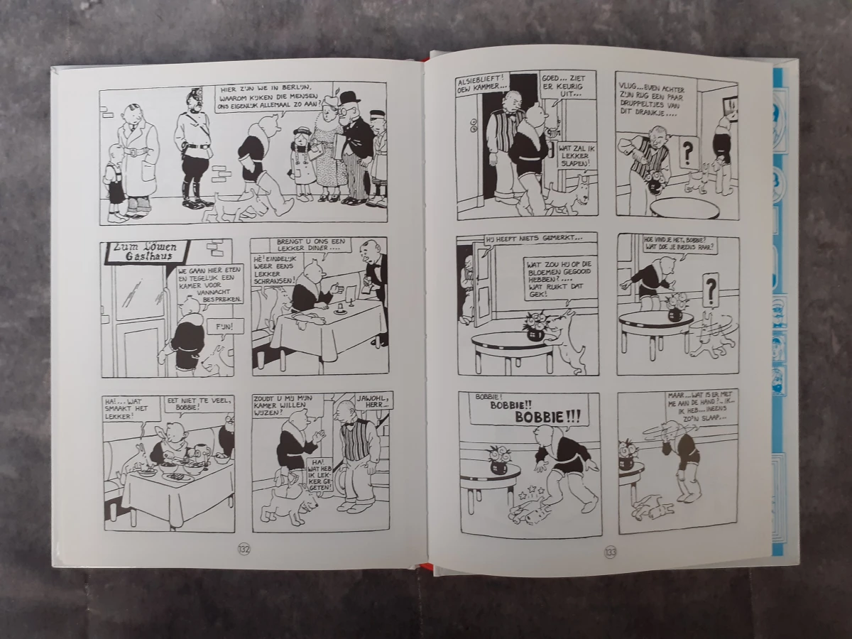 Strips: Kuifje album "Kuifje in het land van de Sovjets" in 3 verschillende versies - foto 5
