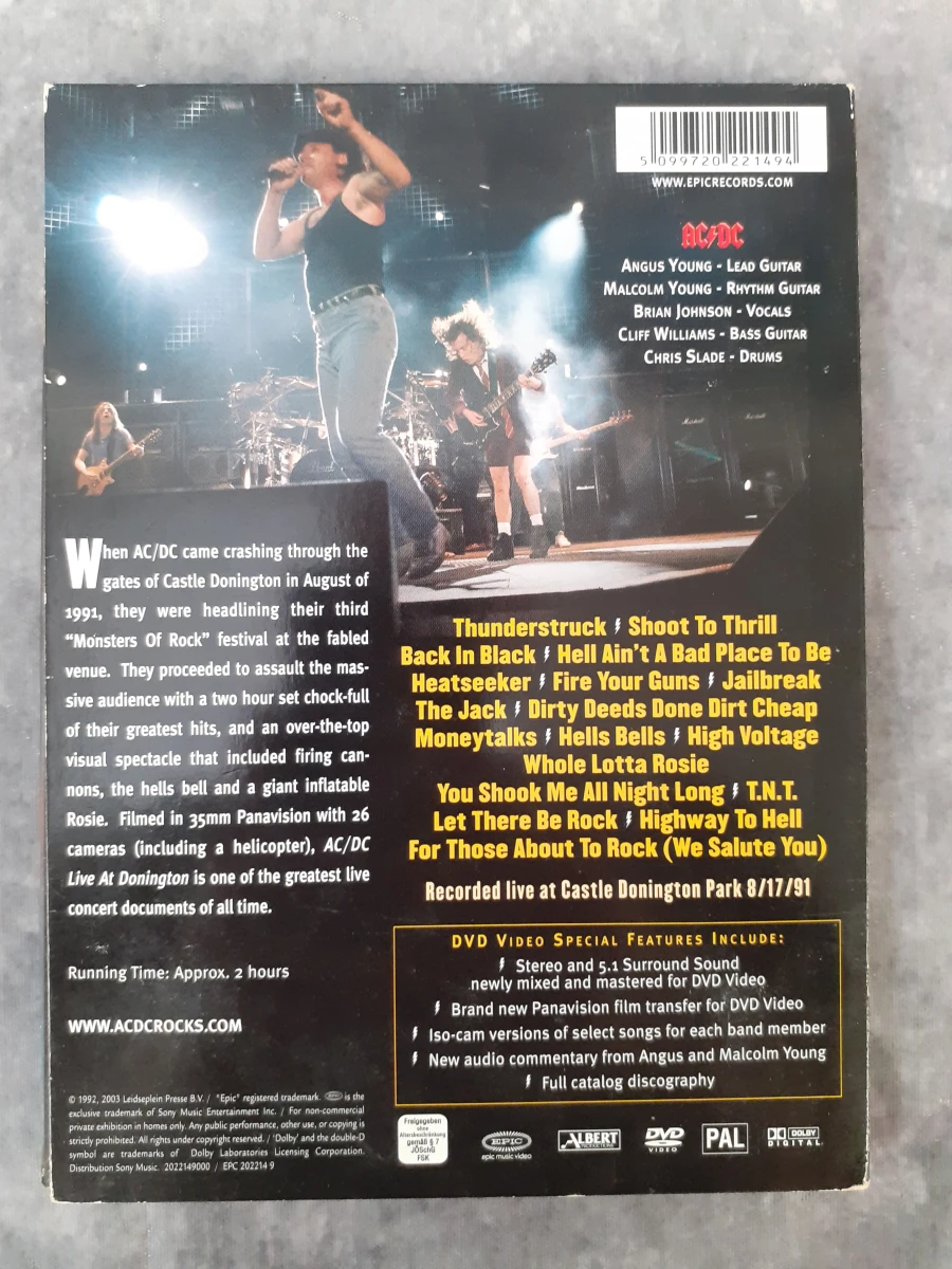 DVD: Duo van AC/DC live dvd's - foto 5