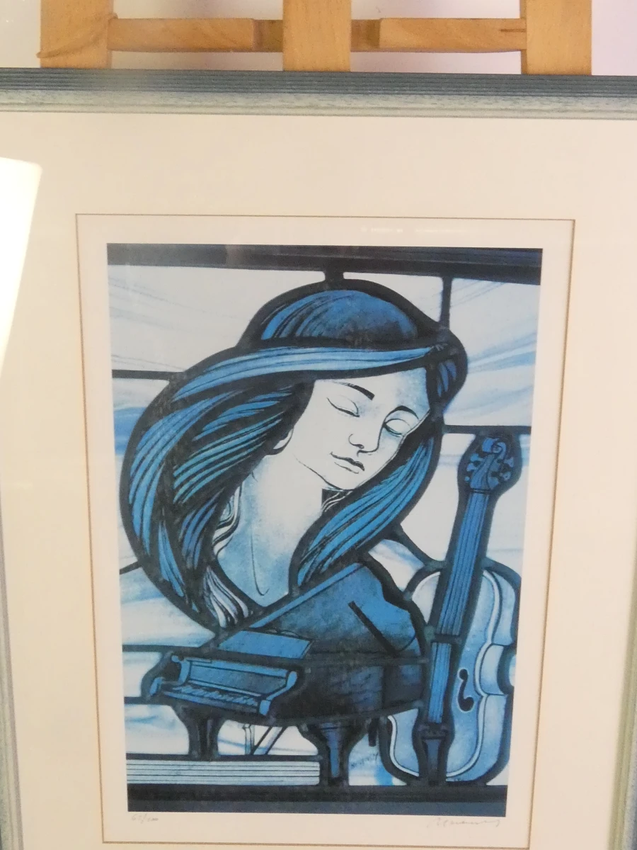 Sfeervolle kleurenlithografie – Maurits Nevens