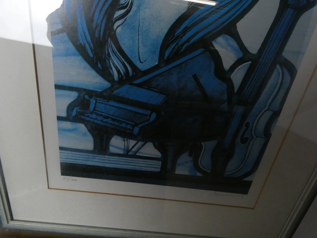 Sfeervolle kleurenlithografie – Maurits Nevens
