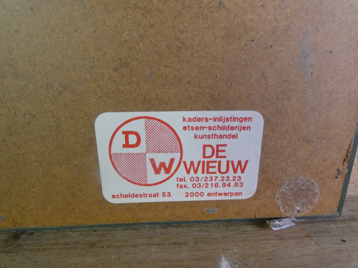 Sfeervolle kleurenlithografie – Maurits Nevens