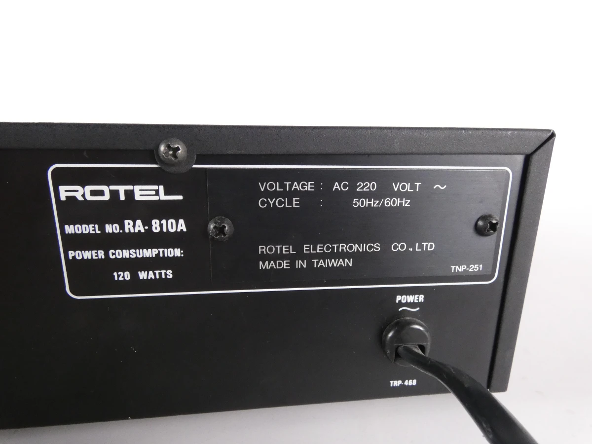 Rotel RA-810A Stereo Geïntegreerde Versterker