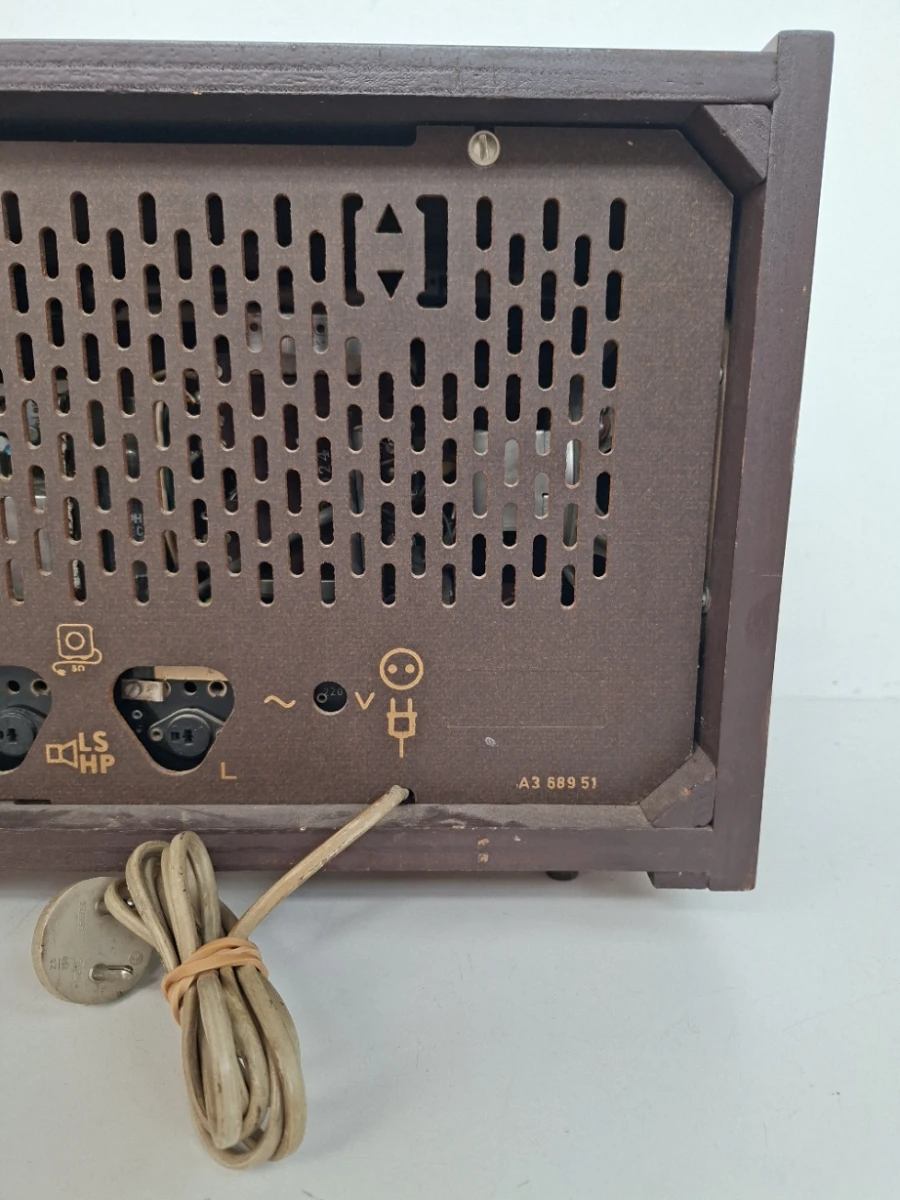 📻 Vintage Philips "Plano" Radio – Jaren '60 Mid-Century Designicoon (Decoratief) 📻