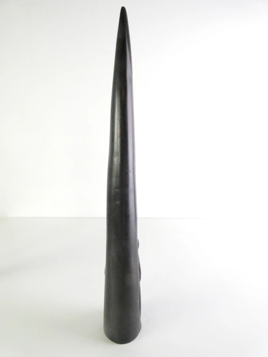 Handgesneden ebbenhouten Afrikaanse vrouwensculptuuren