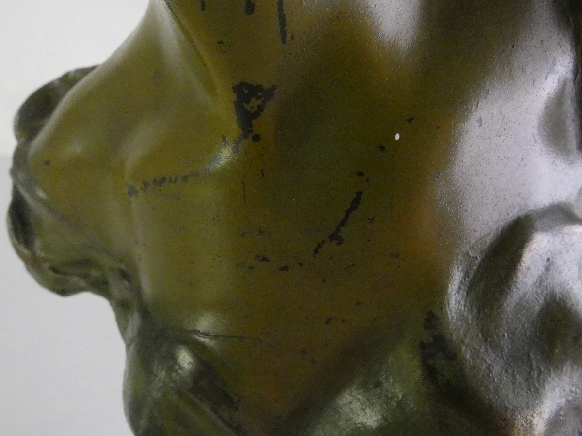 Bronzen Art Nouveau Vrouwenbeeld – Gesigneerd (P. Rigual)