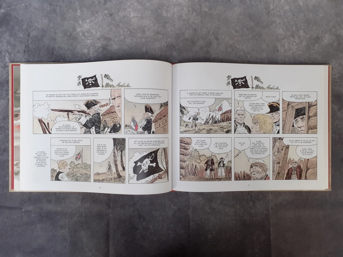 Strips: Schateiland van Robert Louis Stevenson en Ontvoerd - foto 5