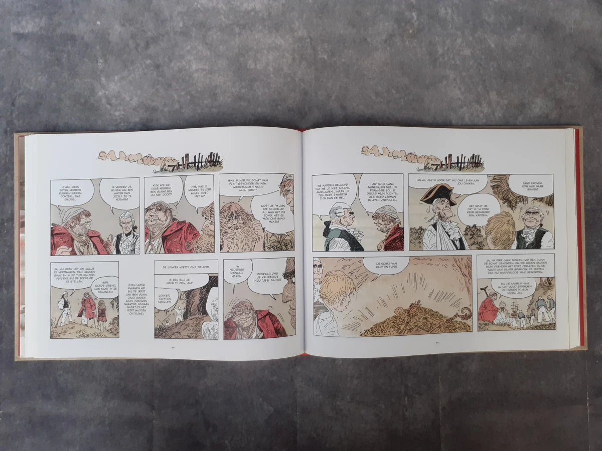 Strips: Schateiland van Robert Louis Stevenson en Ontvoerd - foto 6