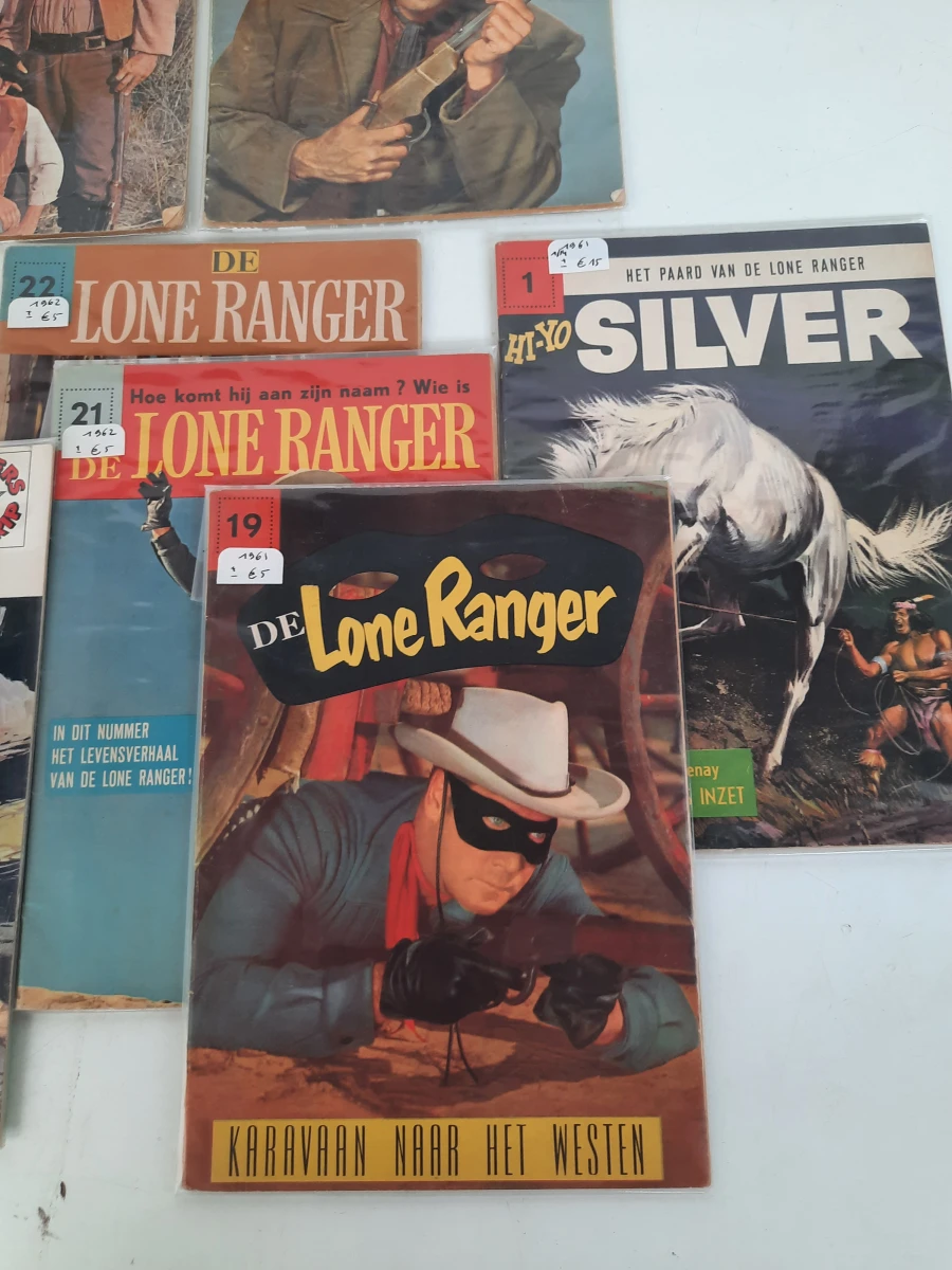 Lot van Vintage Stripboeken & Klassiekers – Jaren '50/'60/'70 – NL/VL
