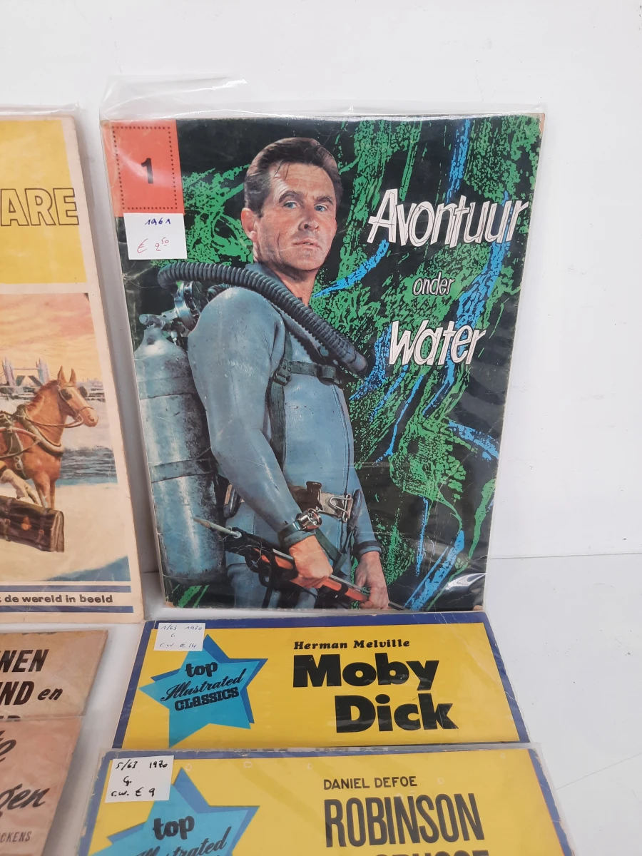 Grote verzameling vintage stripboeken (Klassiekers, Avontuur & Tom en Jerry)