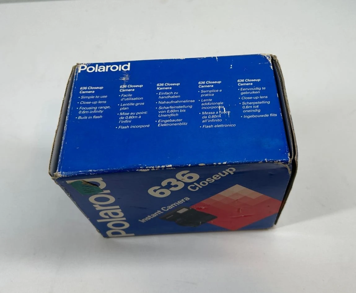 Vintage Polaroid 636 Close-up Instant Camera
